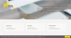 Desktop Screenshot of ibn-distribution.de